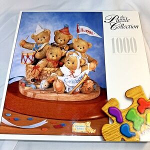 Rose Art Puzzle Collection Cherished Teddies 1000 Piece Puzzle Unopened Box G14